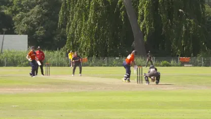 Logo of WT20Q: Netherlands v UAE – Sterre Kalis makes her second fifty of the tournament