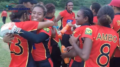 Logo of Women's Qualifier 2019 – Africa: Samoa v PNG – PNG winning moment