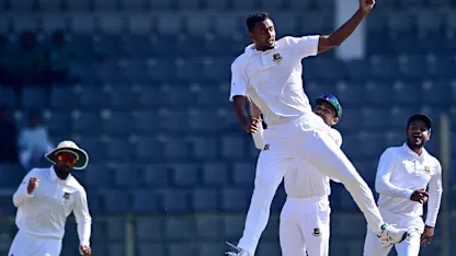 Logo of Bangladesh garner first-ever home Test win against New Zealand