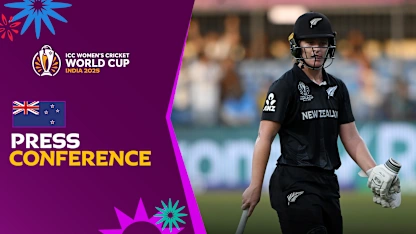 Halliday not giving up on semis for White Ferns | Post-match Press Conference | CWC25
