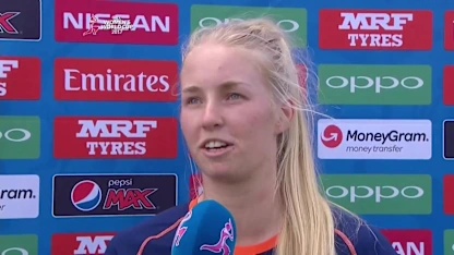 NZ vs PAK - Player of the Match - Hannah Rowe