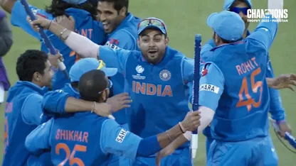 Logo of India’s memorable triumph | Sobha Realty Greatest Moments | Champions Trophy 2013