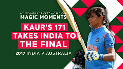 Harmanpreet Kaur's fiery 171* | Women's World Cup Magic Moments