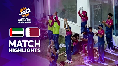 UAE V QATAR MATCH HIGHLIGHTS