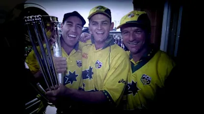 Logo of Gilchrist relives Australia’s World Cup hat-trick