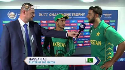 Logo of #CT17 PAK vs SA: Player of the Match - Hasan Ali