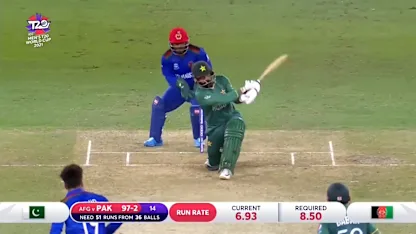 Logo of Rashid Khan snares Hafeez for 100th T20I wicket