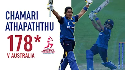 Logo of Chamari Athapaththu's stellar World Cup knock!