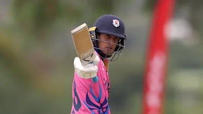 Nihar Parmar batting