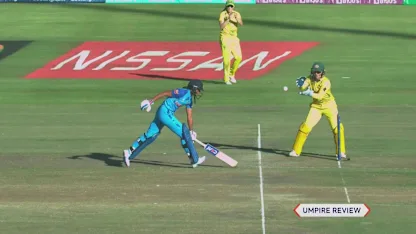 Logo of Harmanpreet Kaur pays high price for bizarre run out | Women's T20WC 2023