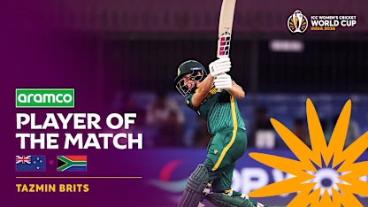 Tazmin Brits flourishes with a memorable ton | Aramco POTM Highlights | CWC25