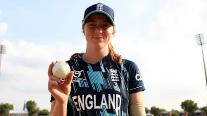 Logo of Ellie Anderson shines with five-wicket haul for England | U19 Women's T20WC