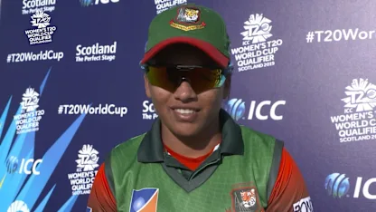 ICC T20WC Qualifier: USA v BAN - Nahida Akter's message to the fans