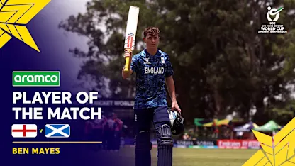 An epic ton from Ben Mayes | POTM Highlights | U19 CWC 2026