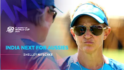 Logo of Australia coach Shelley Nitschke looks ahead to India | WT20WC 2024