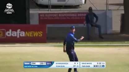 Logo of Namibia overpower Zimbabwe on day one of Africa Qualifier | T20WC 2024
