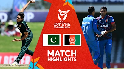 Logo of Pakistan v Afghanistan | Match Highlights | U19 CWC 2024