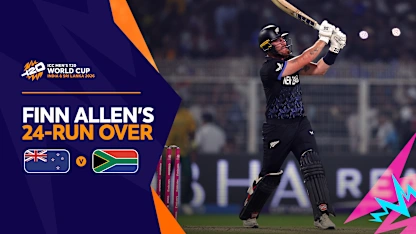 Finn Allen blasts 24 runs from five balls to create history and claim win | T20WC 2026