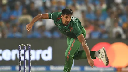 Logo of Mustafizur Rahman: 'Go-to guy' in Bangladesh pace attack | CWC23