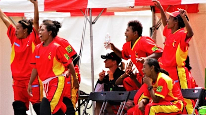 Logo of PNG Lewas celebrate the winning runs