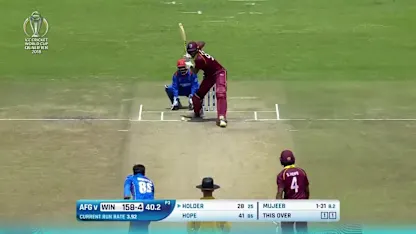 How the Windies wickets fell against Afghanistan at CWCQ