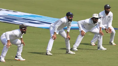 India slip cordon - Rahane, Kohli, Rohit, Pujara