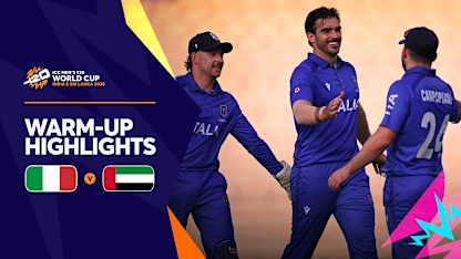 A clinical display from Italy | Match Highlights | T20WC 2026 Warm-up