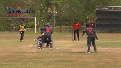 Logo of ICC Women's Asia Qualifier 2019: Thailand v Malaysia –  4/4 in four overs for Thailand captain Sornnarin Tippoch