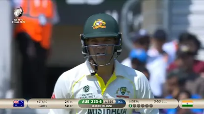 Logo of Fifty! Vital knock from Alex Carey | WTC23 Final