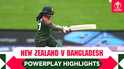 M5 Powerplay Highlights: New Zealand v Bangladesh