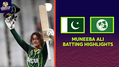 Logo of Muneeba Ali hits historic hundred for Pakistan | Women's T20WC 2023
