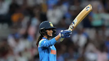 LIVE: India post 340/3 from 49 overs in CWC25 clash