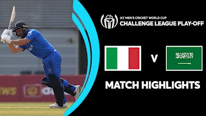 Logo of Italy v Saudi Arabia CWC Playoff