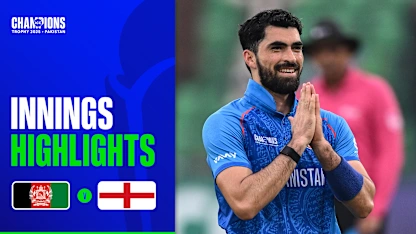 Zadran powers Afghanistan to mammoth total | Innings Highlights | Champions Trophy 2025