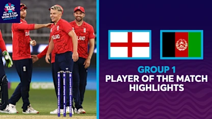 Logo of Curran makes England history with five-for | Highlights | T20WC 2022