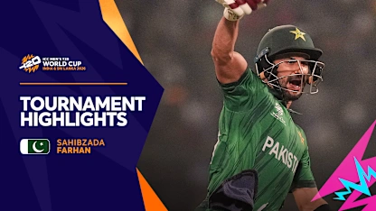 Best of Sahibzada Farhan's record-breaking tournament | T20 World Cup 2026