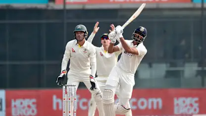 Logo of Advantage Australia after absorbing day: How day two of Delhi Test played out
