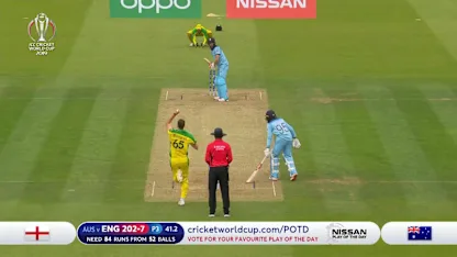 Logo of CWC19: ENG v AUS - Maxwell sensational to dismiss Woakes