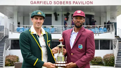 Logo of West Indies, Australia lock in playing XIs for first Test