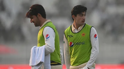 Logo of Pakistan pacer out of Karachi Test