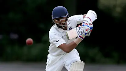 Logo of Prithvi Shaw (old, no India logo)