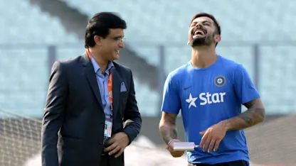 Logo of Sourav Ganguly, Virat Kohli