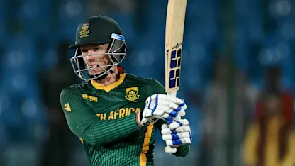 Logo of Six and half-century for Rassie van der Dussen | ENG v SA | Champions Trophy 2025
