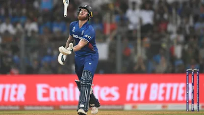 Logo of South Africa dismantle England top-order at Wankhede | CWC23
