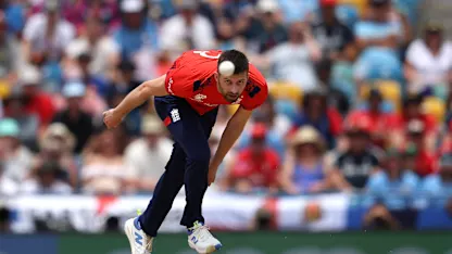 Logo of Mark Wood's costly no-ball gives George Munsey a life | T20WC 2024