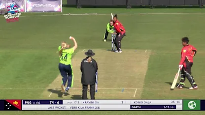 Logo of ICC T20WC Qualifier: IRE v PNG - Match highlights