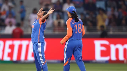Logo of India secure 82-run win in the final over | WT20WC 2024