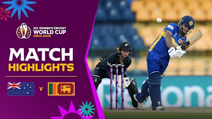 Sri Lanka's batting display marred by rain | Match Highlights | CWC25