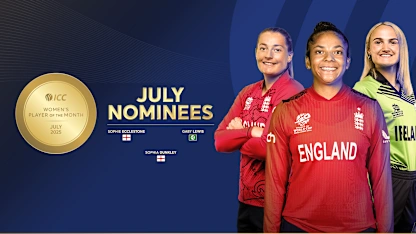 ICC Women’s Player of the Month nominees for July 2025 announced