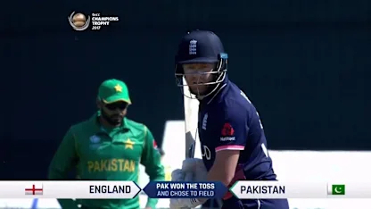 WICKET: Jonny Bairstow is dismissed by Hassan Ali for 43